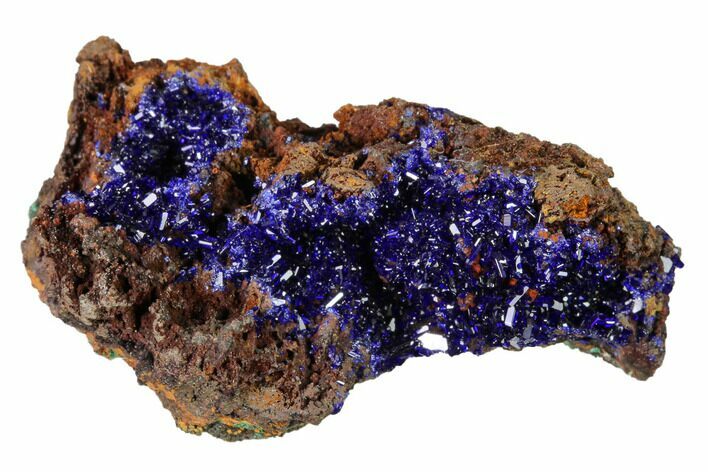 Azurite Crystal Cluster - Morocco #160310
